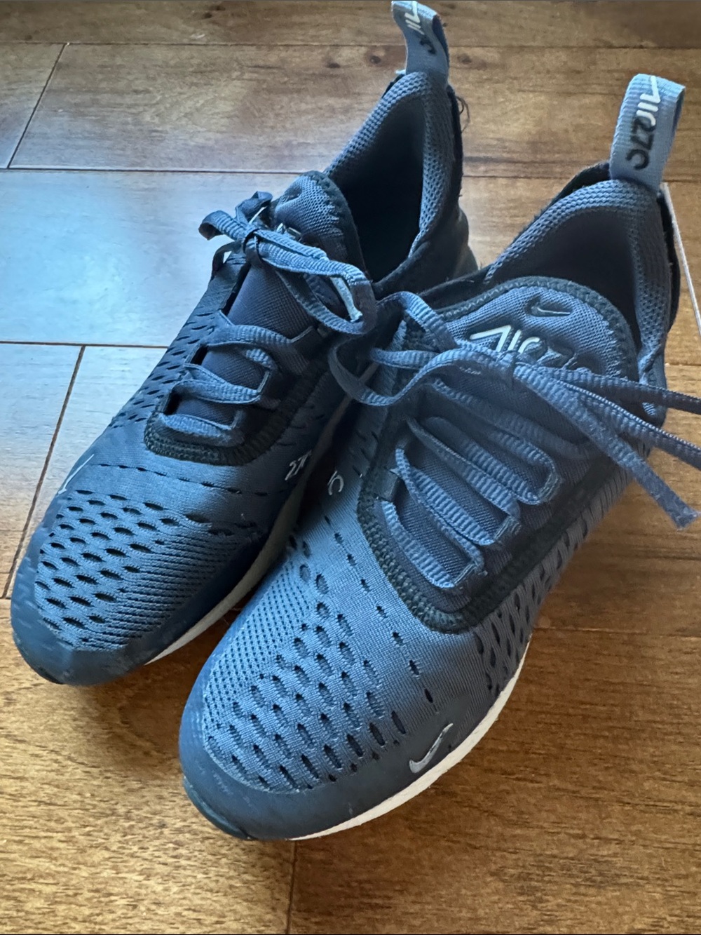 Nike Kids Air Max Lightweight Sneakers — Navy Blue
